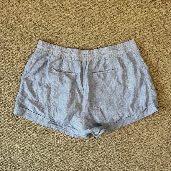 Athleta Cabo Linen 4" Pockets Shorts US Women's 24 Plus - Picture 3 of 7